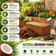 COVEVERA Premium Coconut Coir Brick