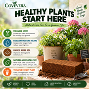 COVEVERA Premium Coconut Coir Brick