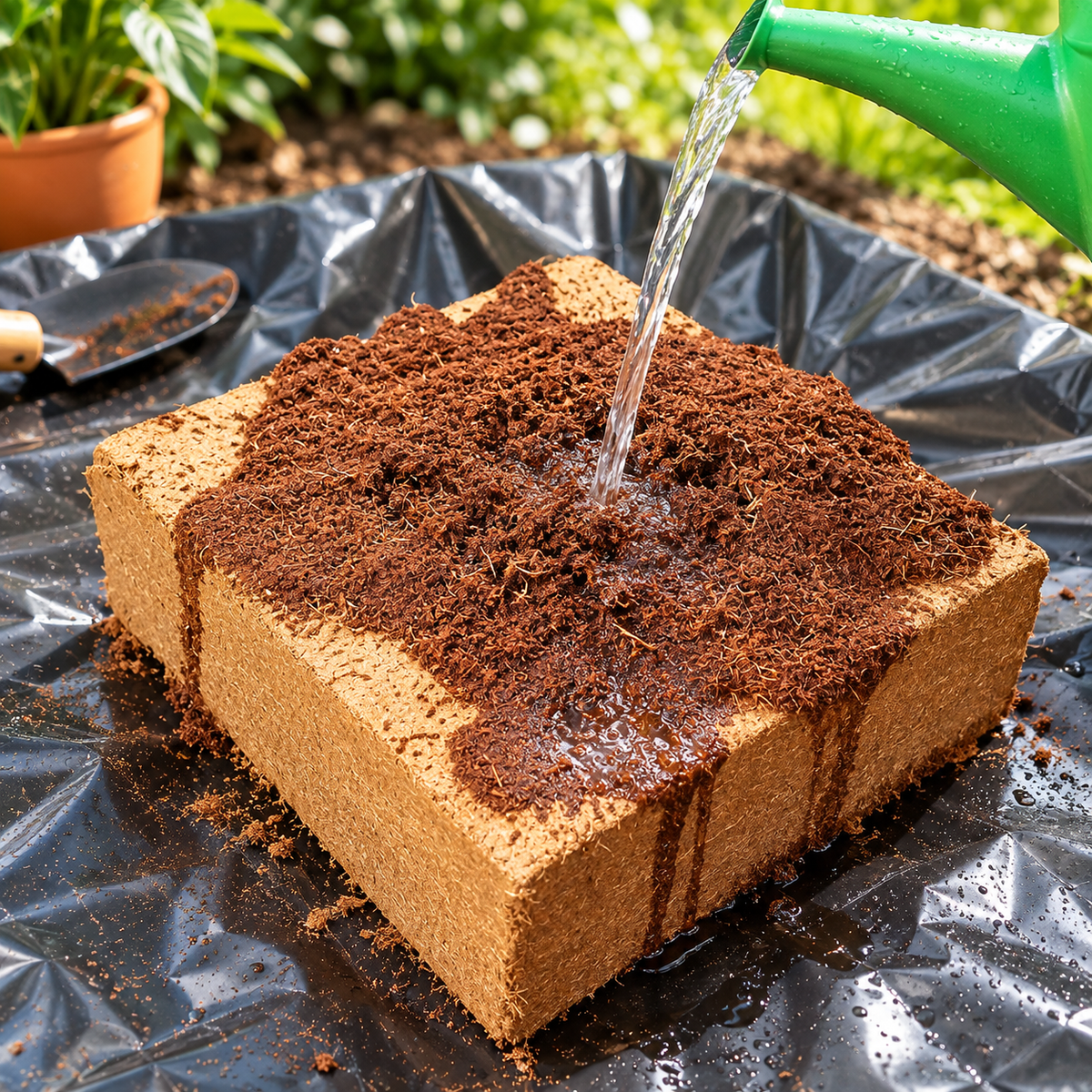 COVEVERA Premium Coconut Coir Brick