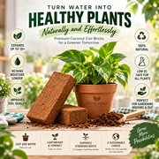 COVEVERA Premium Coconut Coir Brick