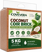 COVEVERA Premium Coconut Coir Brick